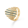 Billede af Mads Z "Skylight" ring 14 kt. guld m. topas (str. 50)
