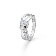 Billede af Mads Z "Darcy" ring sølv m. cz (str. 54)