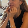 Billede af Jane Kønig Tied Heart Stud ørering sølv (1 stk.)