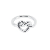 Billede af Jane Kønig "Big Tied Heart" ring sølv (str. 56)