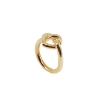 Billede af Jane Kønig "Big Tied Heart" ring forgyldt sølv (str. 48-60)