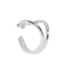 Billede af Jane Kønig Open Heart Hoop ørering sølv (1 stk.)