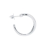 Billede af Jane Kønig Open Heart Hoop ørering sølv (1 stk.)