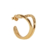 Billede af Jane Kønig Open Heart Hoop ørering forgyldt sølv (1 stk.)