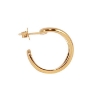 Billede af Jane Kønig Open Heart Hoop ørering forgyldt sølv (1 stk.)