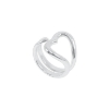 Billede af Jane Kønig "Open Heart" ring sølv (str. 48-60)