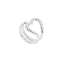 Billede af Jane Kønig "Open Heart" ring sølv (str. 52)