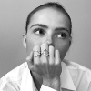 Billede af Jane Kønig "Open Heart" ring sølv (str. 58)
