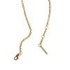 Billede af Jane Kønig Tied Heart armbånd forgyldt sølv (16-18 cm)