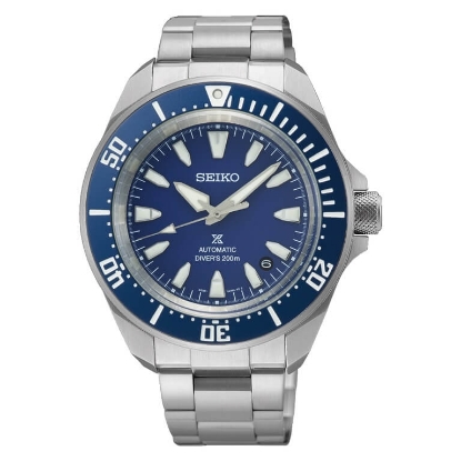 Billede af Seiko Prospex Sea herreur stål blå skive 20bar 42mm