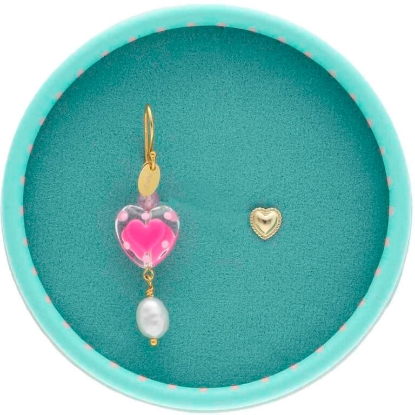 Billede af Nuni Copenhagen Heart and Soul Box forgyldt sølv