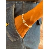 Billede af Nuni Copenhagen Nadine armbånd forgyldt sølv m. perler (16+3 cm)