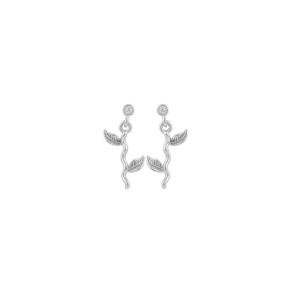 Billede af Hultquist Marigold Petite øreringe sølv m. cz