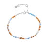 Billede af Hultquist Eira armbånd sølv m. perler (16+3 cm)