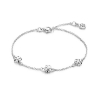 Billede af Spirit Icons Jasmine armbånd sølv (17-19 cm)
