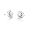 Billede af Spirit Icons Daisy Stud øreringe sølv m. perle