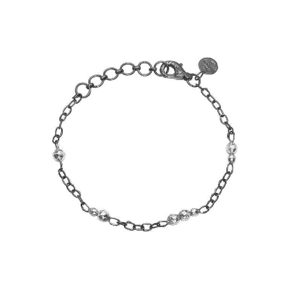 Billede af By Birdie Rose Buds-8 armbånd sølv (17,5-20,5 cm)