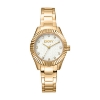 Billede af DKNY Chambers Glitz dameur stål gulddoublé 5bar 30mm