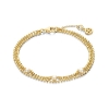 Billede af Spirit Icons Venus Pearl armbånd forgyldt sølv m. perler (17-19 cm)