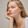 Billede af ENAMEL Copenhagen Lola Bold Daisy armbånd forgyldt sølv (15 + 4 cm)
