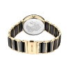 Billede af Bering Ceramic Diamond dameur stål sort/gulddoublé 35mm 3bar