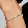 Billede af Pandora Funklende Tennisarmbånd sølv m. cz (16-20 cm)