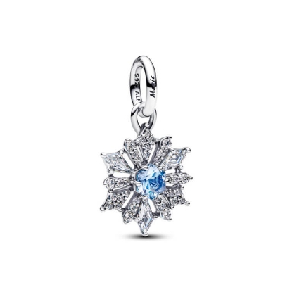 Billede af Pandora Disney Frost Dronning Elsa Snefnug charm sølv m. cz