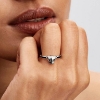 Billede af *Pandora Marvel Black Panther ring sølv m. krystal (str. 56)