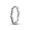 Billede af Pandora Halvmåne ring sølv (str. 48-60)