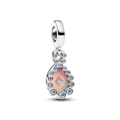 Billede af Pandora Opaliserende Uendelighed charm sølv m. resin + cz