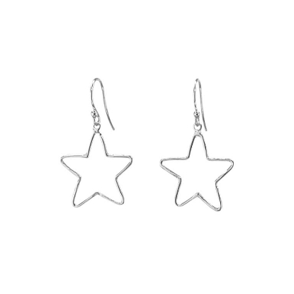 Billede af Susanne Friis Bjørner øreringe søstjerne sølv