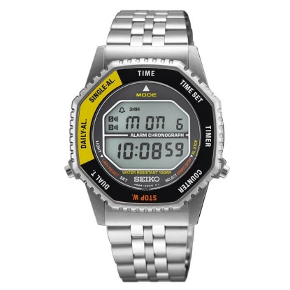 Billede af Seiko SMGG17 herreur stål digital 10bar 37mm
