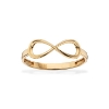 Billede af Ring uendelighedstegn 8 kt.