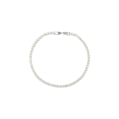 Billede af Aqua Dulce Tennis Medium armbånd sølv m. cz (17-18 cm)