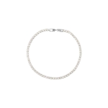 Billede af Aqua Dulce Tennis Medium armbånd sølv m. cz (17 cm)