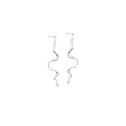 Billede af Aqua Dulce Slim Rhumba Long øreringe sølv