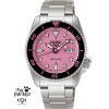Billede af Seiko 5 Sports Limited Edition Pink Panther ur stål 38mm 10 bar - 9.999 stk. på verdensplan