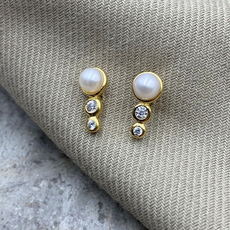 Billede til varegruppe Øreringe Forgyldt