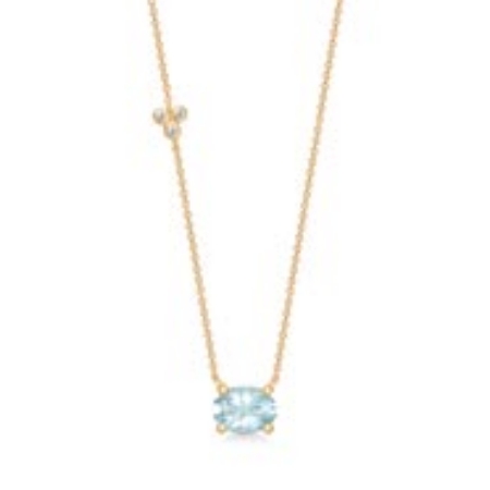 Billede til varegruppe Halskæder i guld med ædelsten