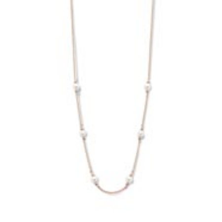 Billede til varegruppe Halskæder i rosaforgyldt sølv