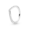Billede af *Pandora ring Beaded Wish sølv str. 56