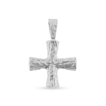 Billede af Vedhæng Malteser Kors, fast patz, råsølv 17*17 mm. 925 s.