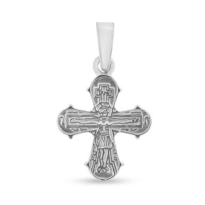 Billede af Vedhæng Dagmarkors, massivt 16,5*14,5 m/m., tk. 1,8 mm. 14 kt. hvg. 