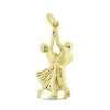 Billede af Vedhæng "dansende par" hj. 30 mm. (danser) 14 kt.