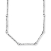 Billede af Collier stav råsølv 925 s. 50 cm.
