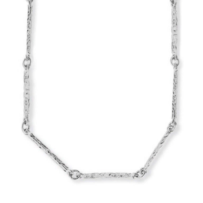 Billede af Collier stav råsølv 925 s. 60 cm.