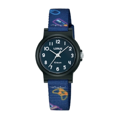 Billede af Lorus Kids børneur blå nylonrem 10bar 27mm