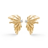 Billede af Mads Z "Monarch" øreringe 14 kt. guld m. 0,10 ct. w/si brillanter