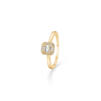 Billede af Mads Z 14 kt. ring "Elizabeth" str. 60 0,18 ct. W.SI brillanter