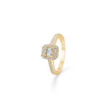 Billede af Mads Z 14 kt. ring "Elizabeth" str. 50 0,33 ct. W.SI brillanter